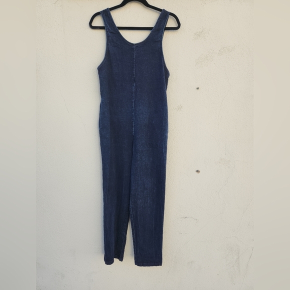 MERNA MAITA Denim Jumpsuit in Dark Blue - Picture 4 of 10